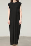 BORIS BIDJAN SABERI Black Sleeveless Dress ONE PIECE DRESS4 FTT00001 (WDRESS4 F035)